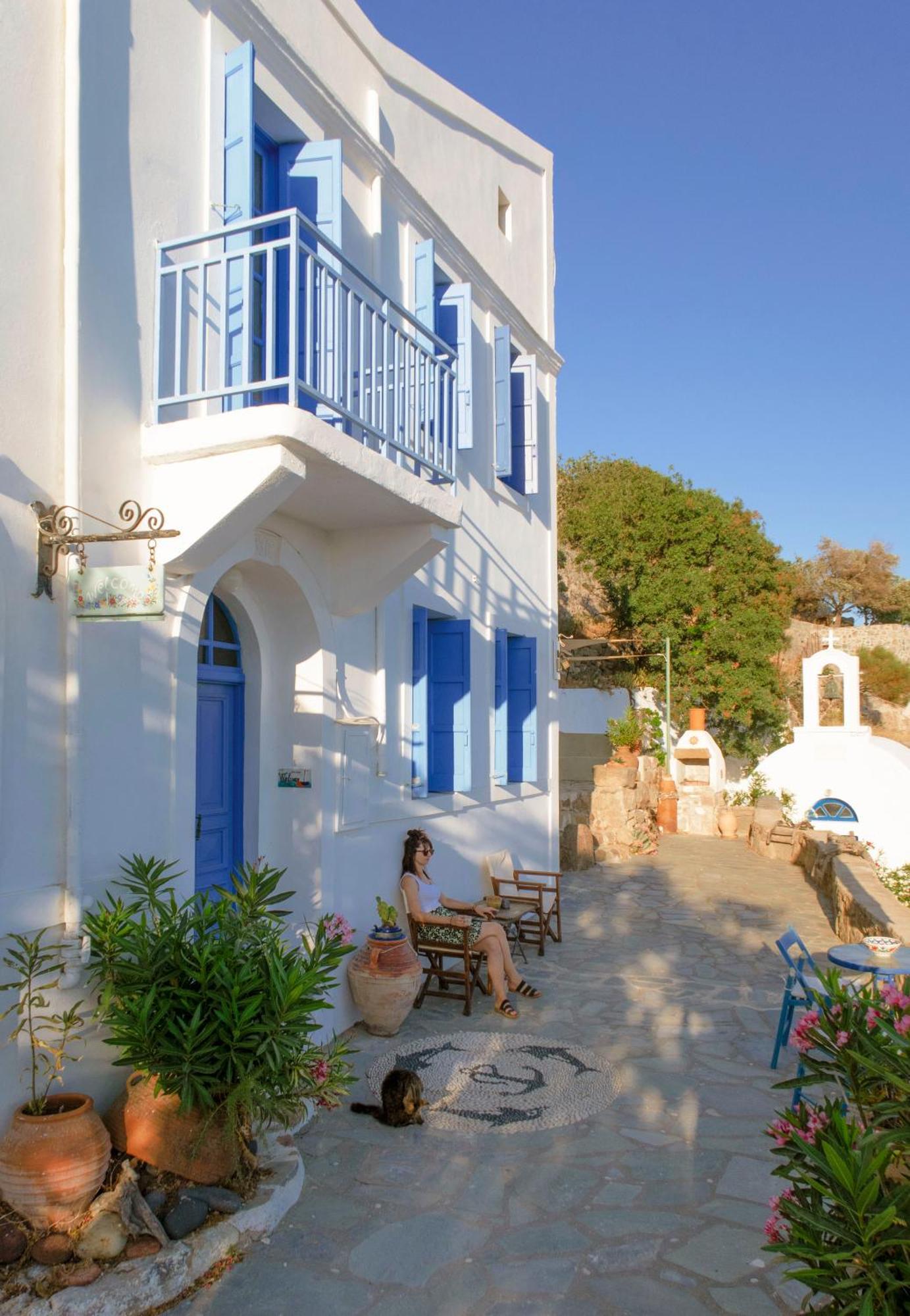 Villa Daphne Nikia Bagian luar foto