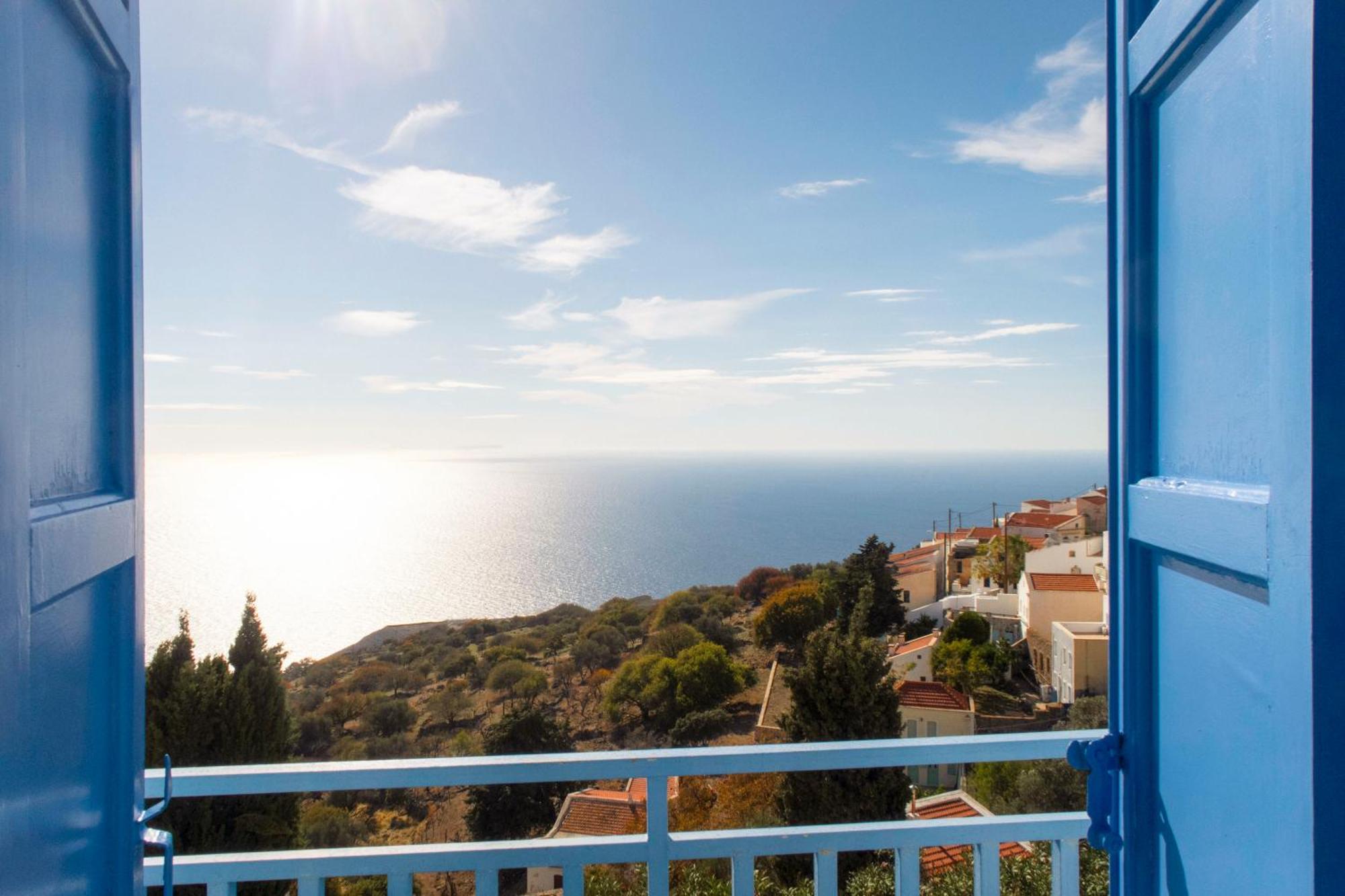 Villa Daphne Nikia Bagian luar foto