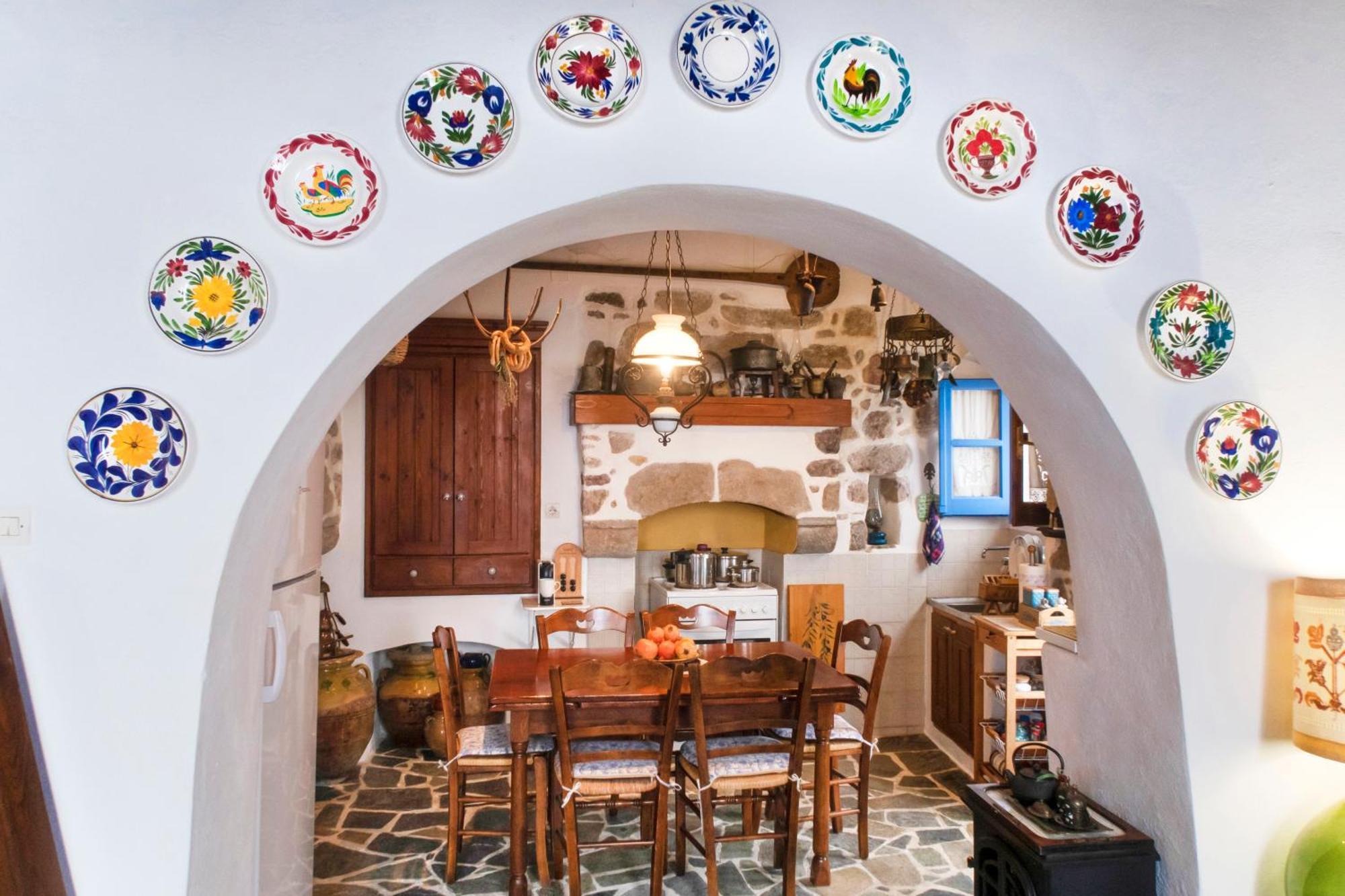 Villa Daphne Nikia Bagian luar foto